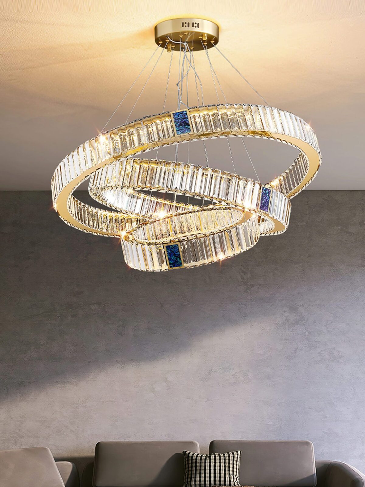 Roman Ring Chandelier