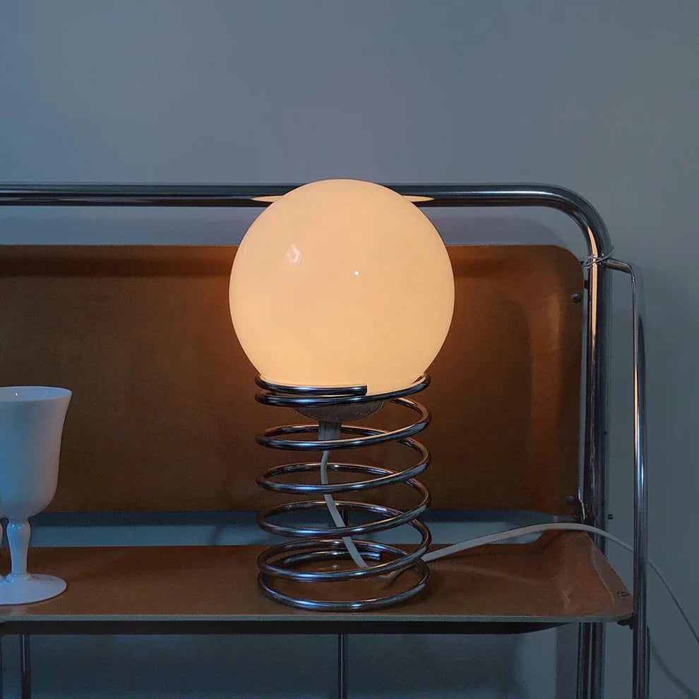 Spiral Spring Table Lamp