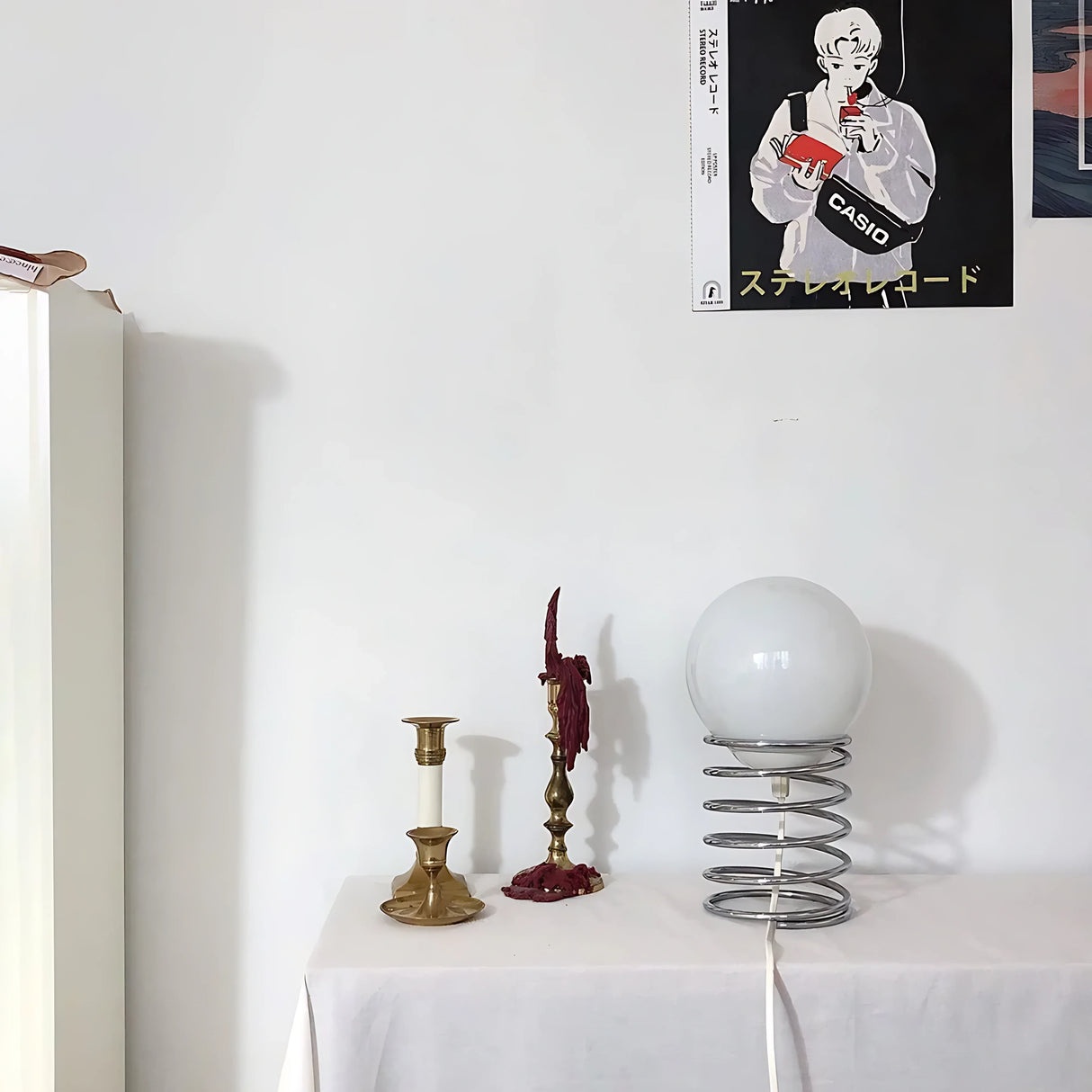 Spiral Spring Table Lamp