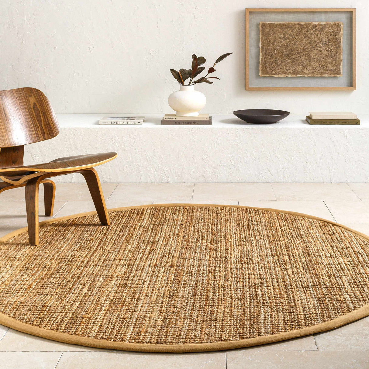 Calla Jute Tan Area Rug - Livabliss x Becki Owens