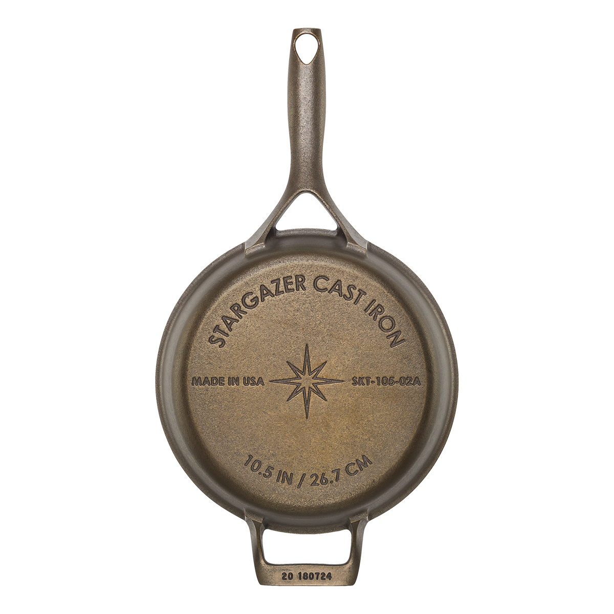 10.5-Inch Cast Iron Skillet