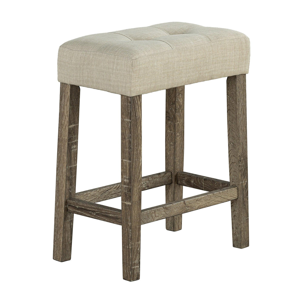 1 Traditional Breakfast Dining Table Set with 2 Stools for Apartment