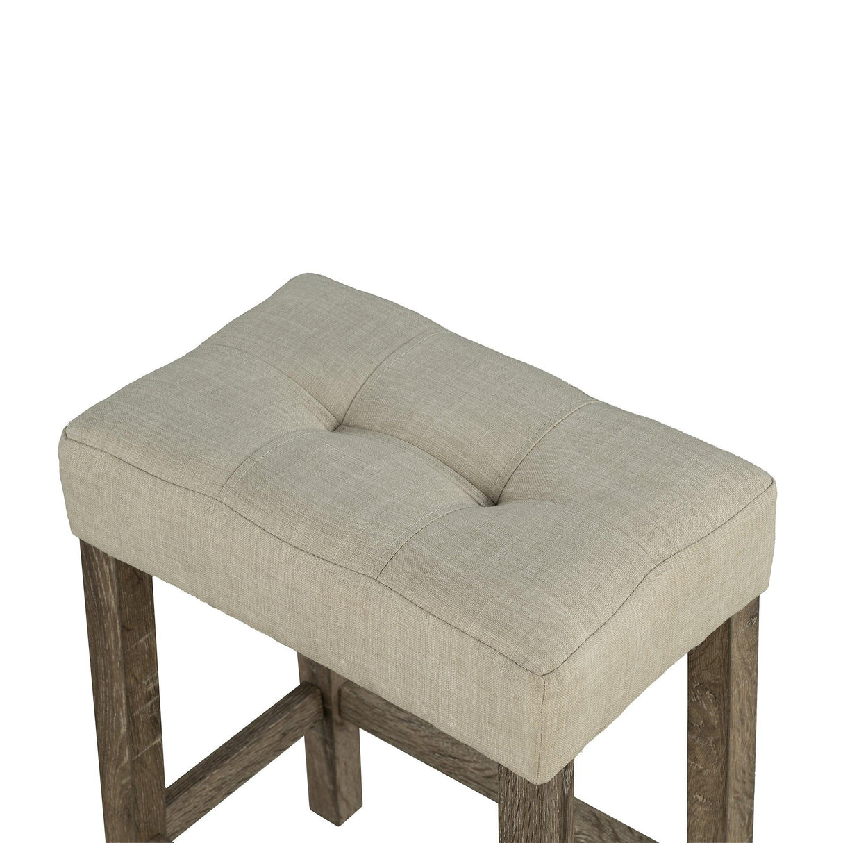 1 Traditional Breakfast Dining Table Set with 2 Stools for Apartment