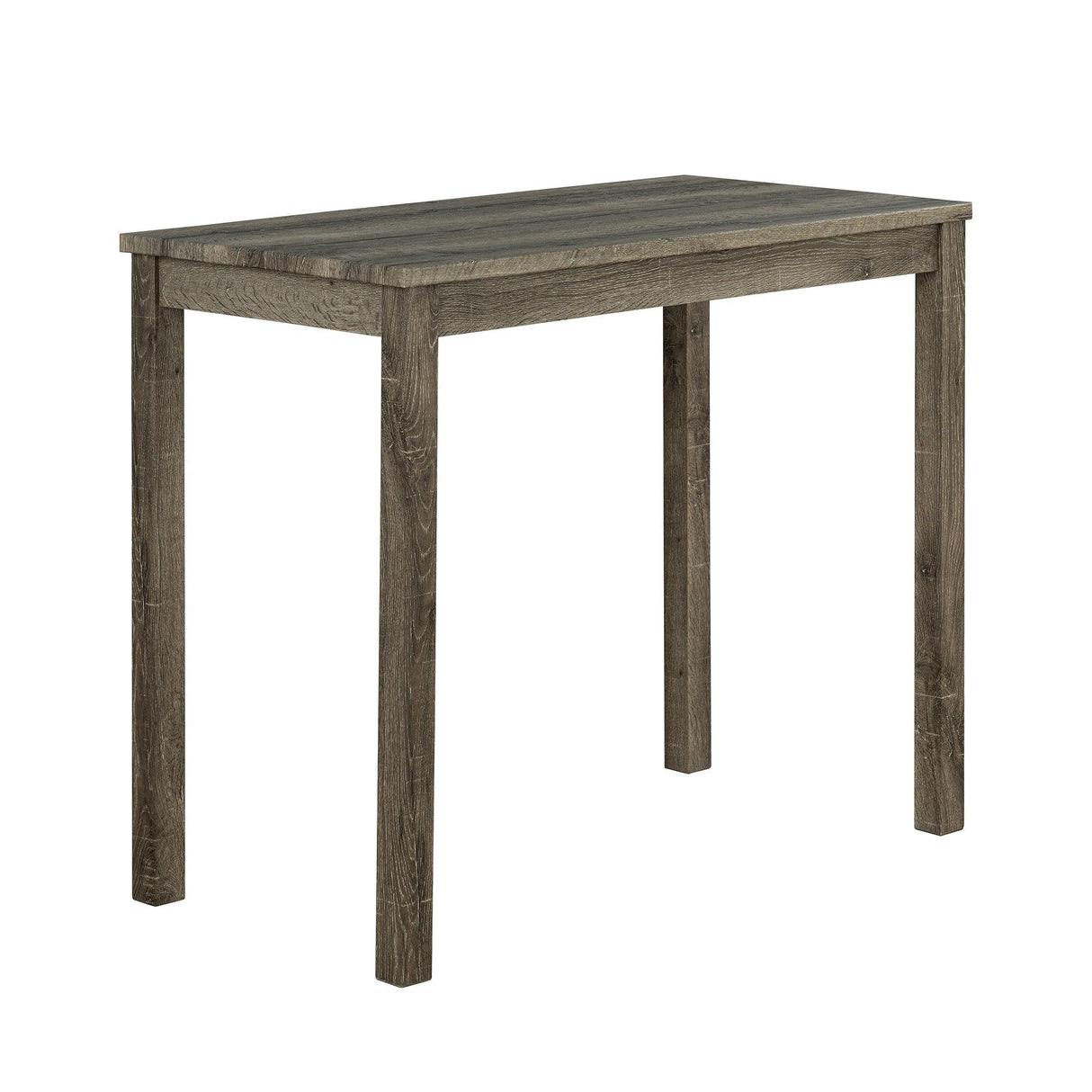 1 Traditional Breakfast Dining Table Set with 2 Stools for Apartment