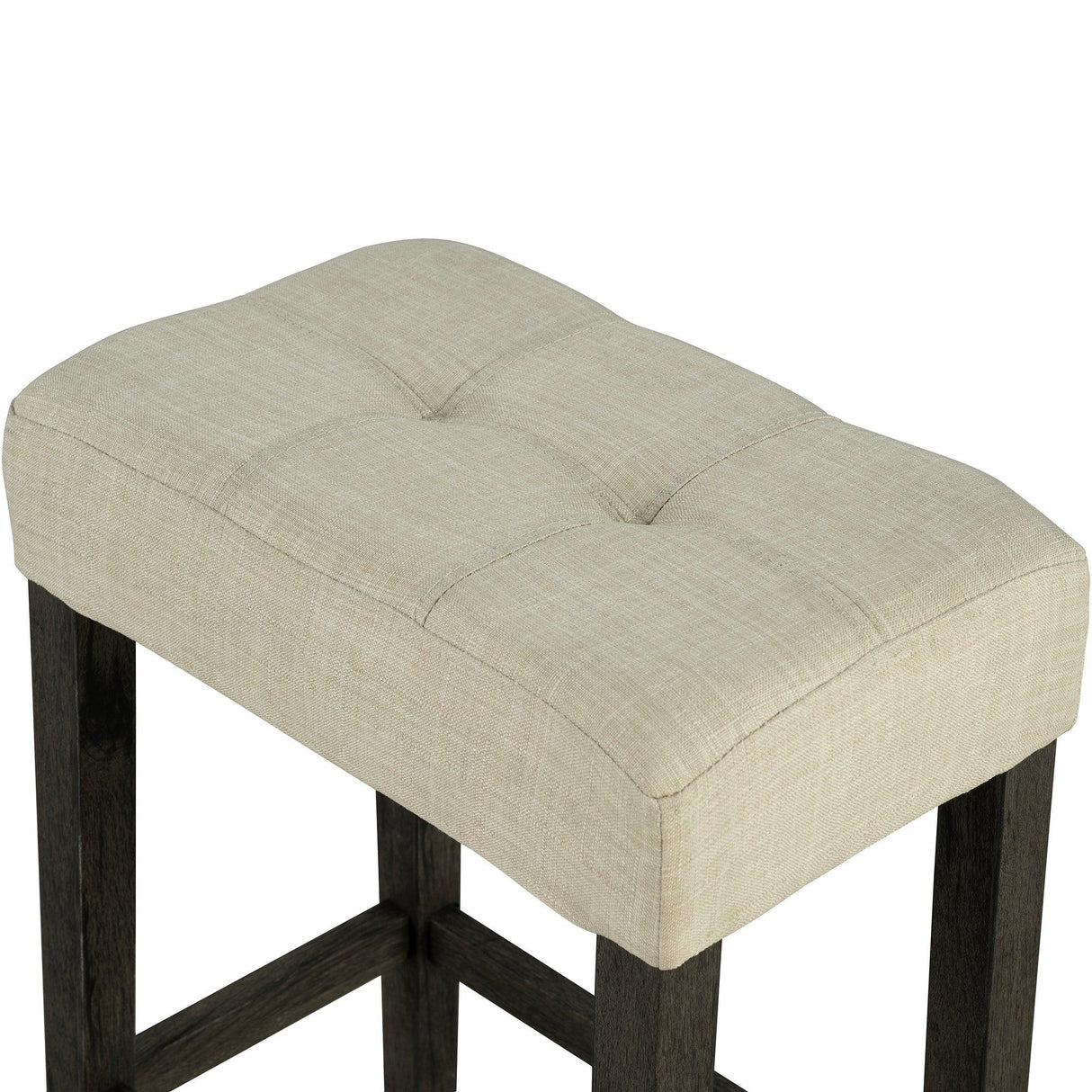 59" Rustic Dining&Bar Table Set with 3 Stools for Apartment, USB-A & USB-C Charging Ports