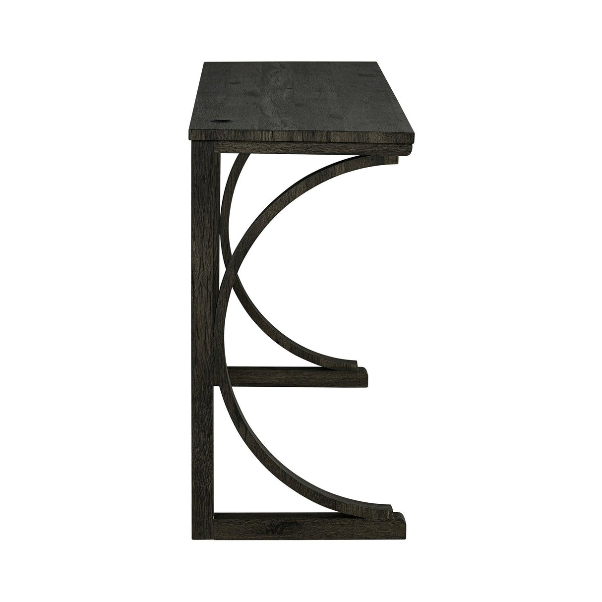 59" Rustic Dining&Bar Table Set with 3 Stools for Apartment, USB-A & USB-C Charging Ports