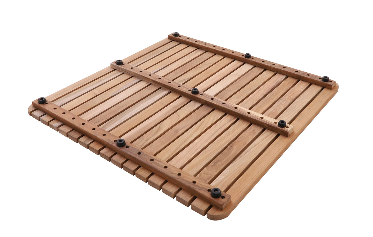 Yukon Teak Shower and Bathmat 24" x 24"