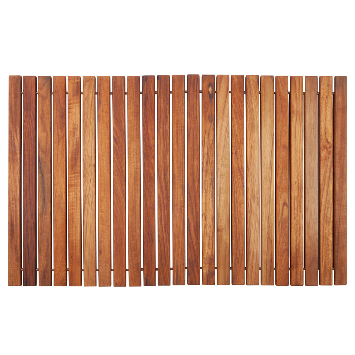 Wyoming Oiled Teak Shower and Bath String Mat 31.4″ x 19.6″ (no feet)