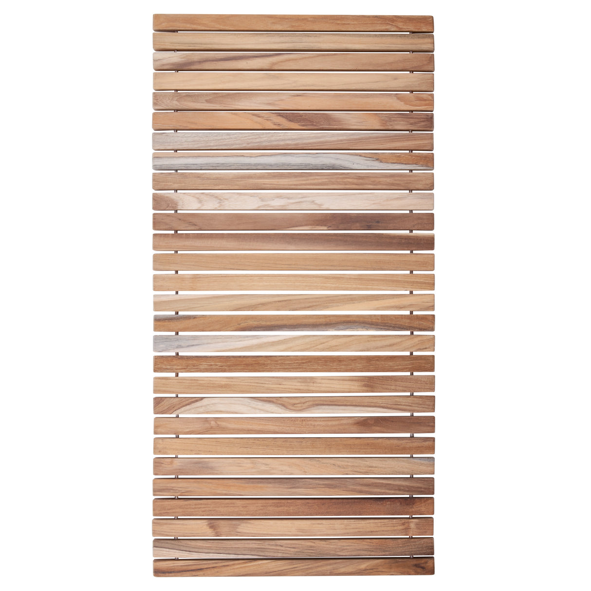 Sandpoint Natural Teak Shower and Bath String Mat 40″ x 20″