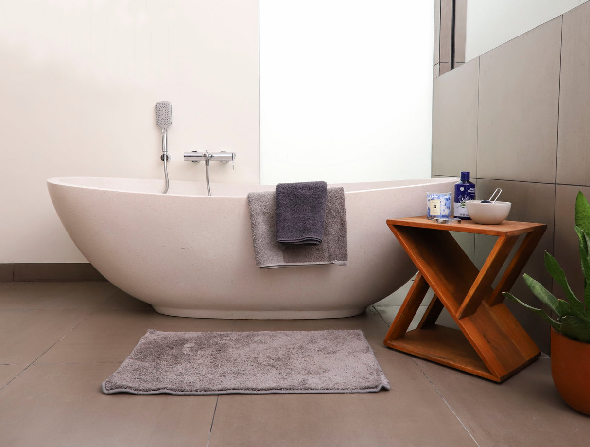 Danish Teak Slatted Stool