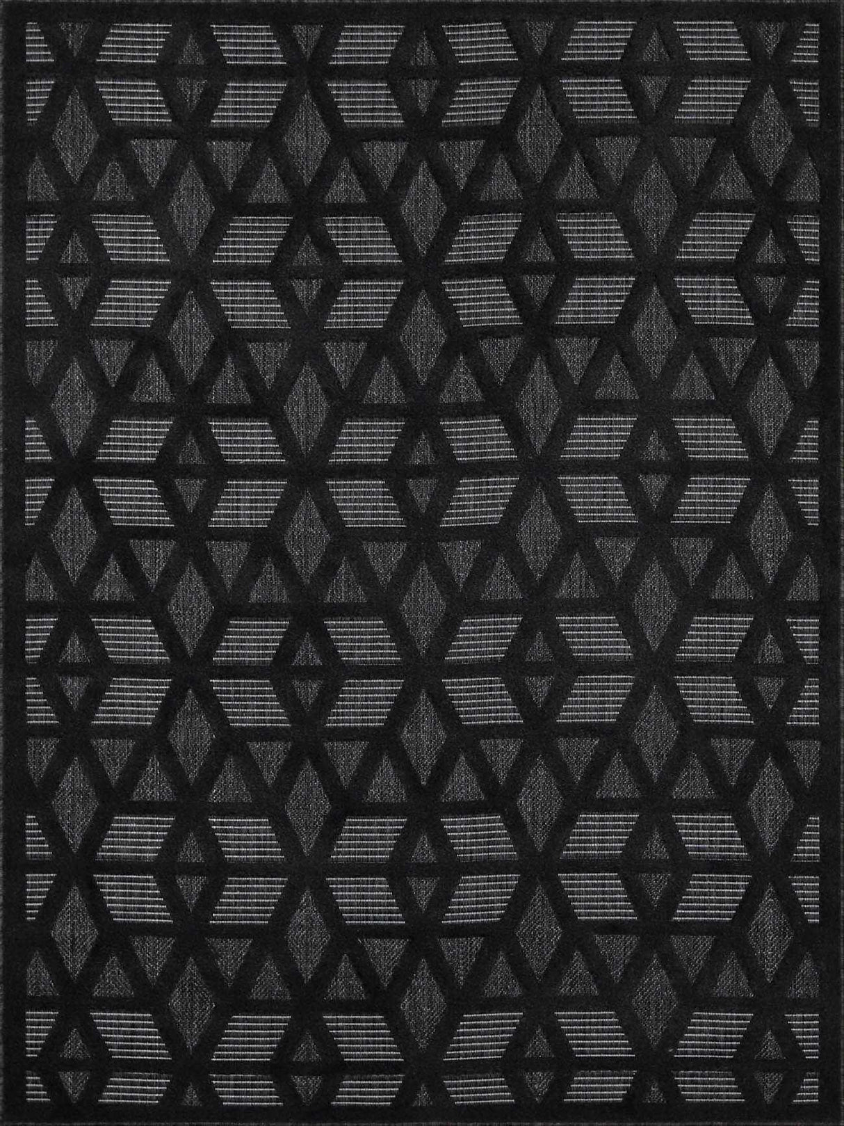 Nuri Black Outdoor Rug