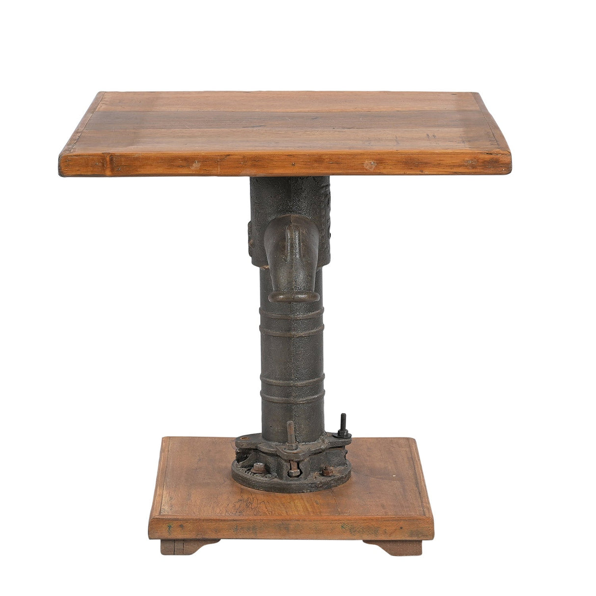 Eclectic Vintage Water Hand Pump Upcycled Unique Table