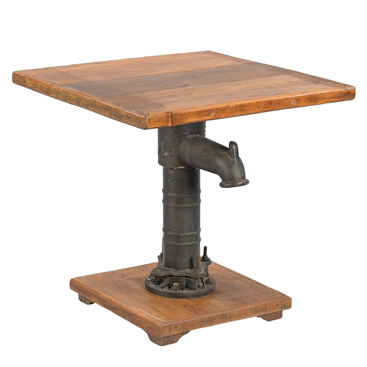 Eclectic Vintage Water Hand Pump Upcycled Unique Table