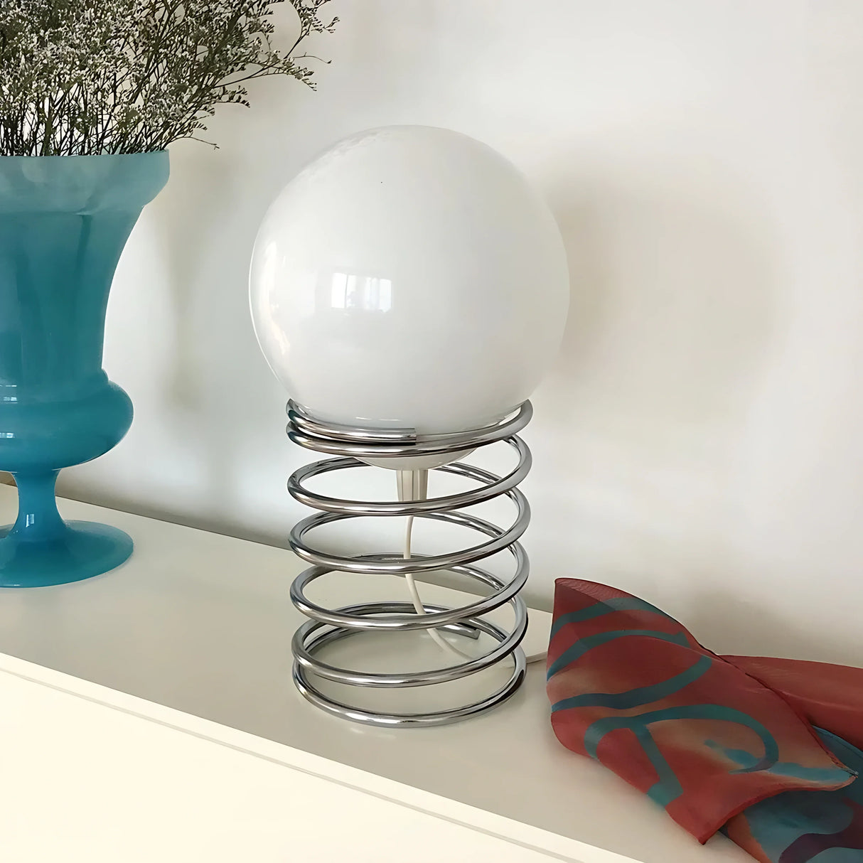Spiral Spring Table Lamp