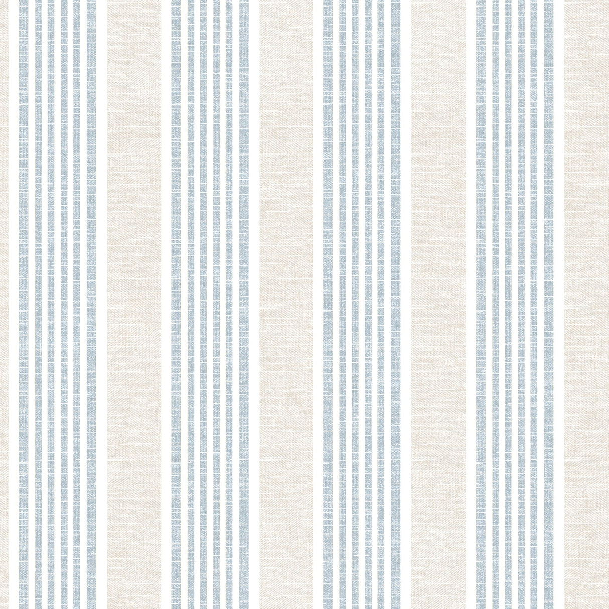 Nantucket Stripe Wallpaper - Classic Coastal Farmhouse Wallcovering