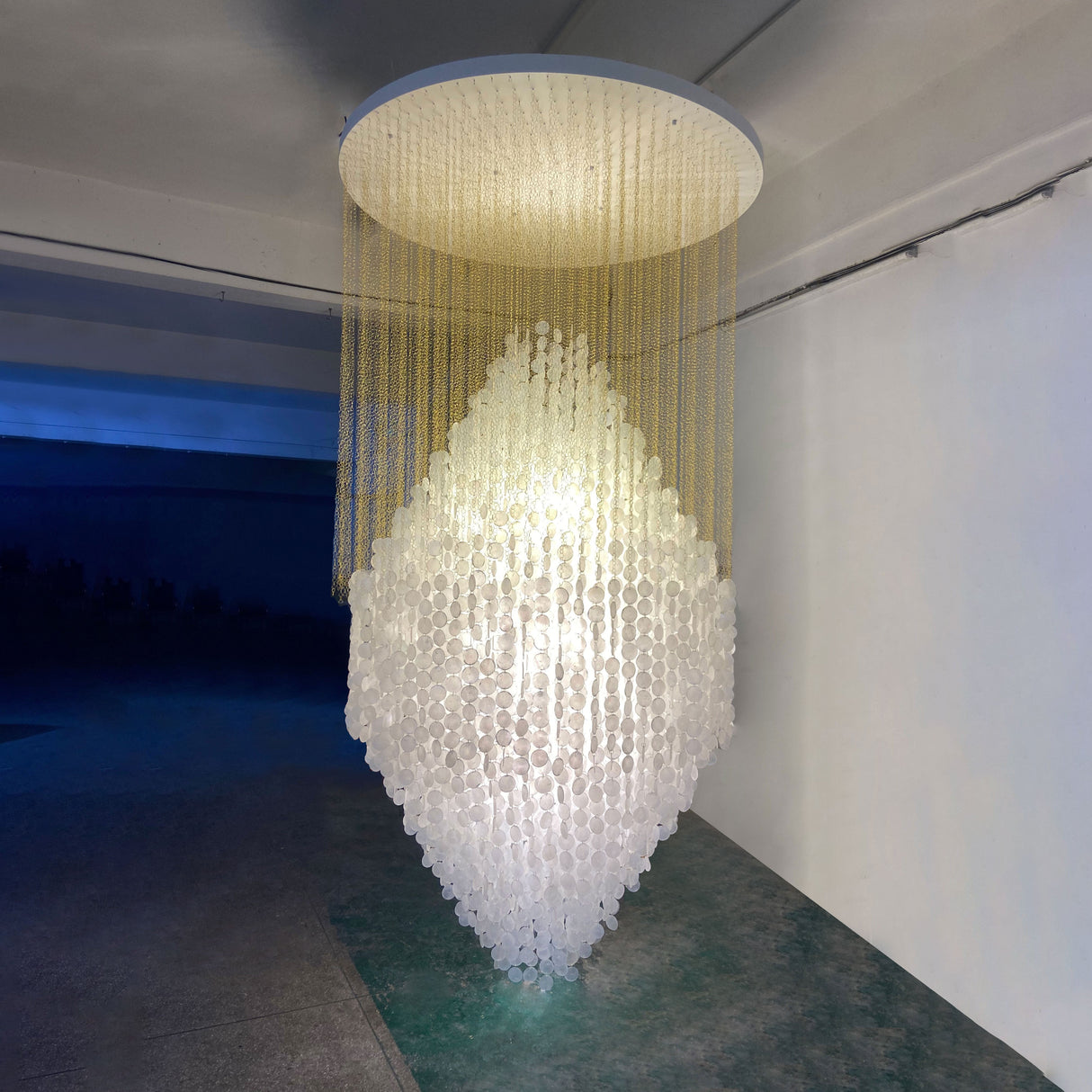 Shell Chandelier