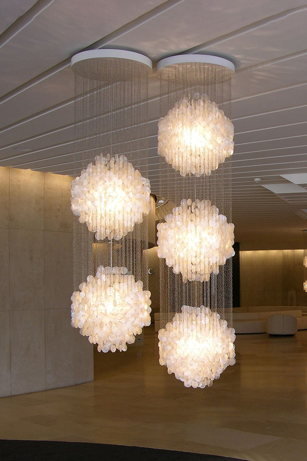 Shell Chandelier