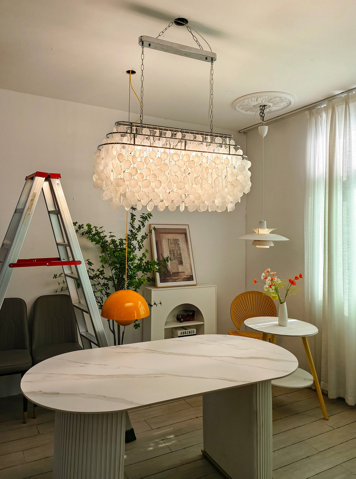 Shell Pendant Light