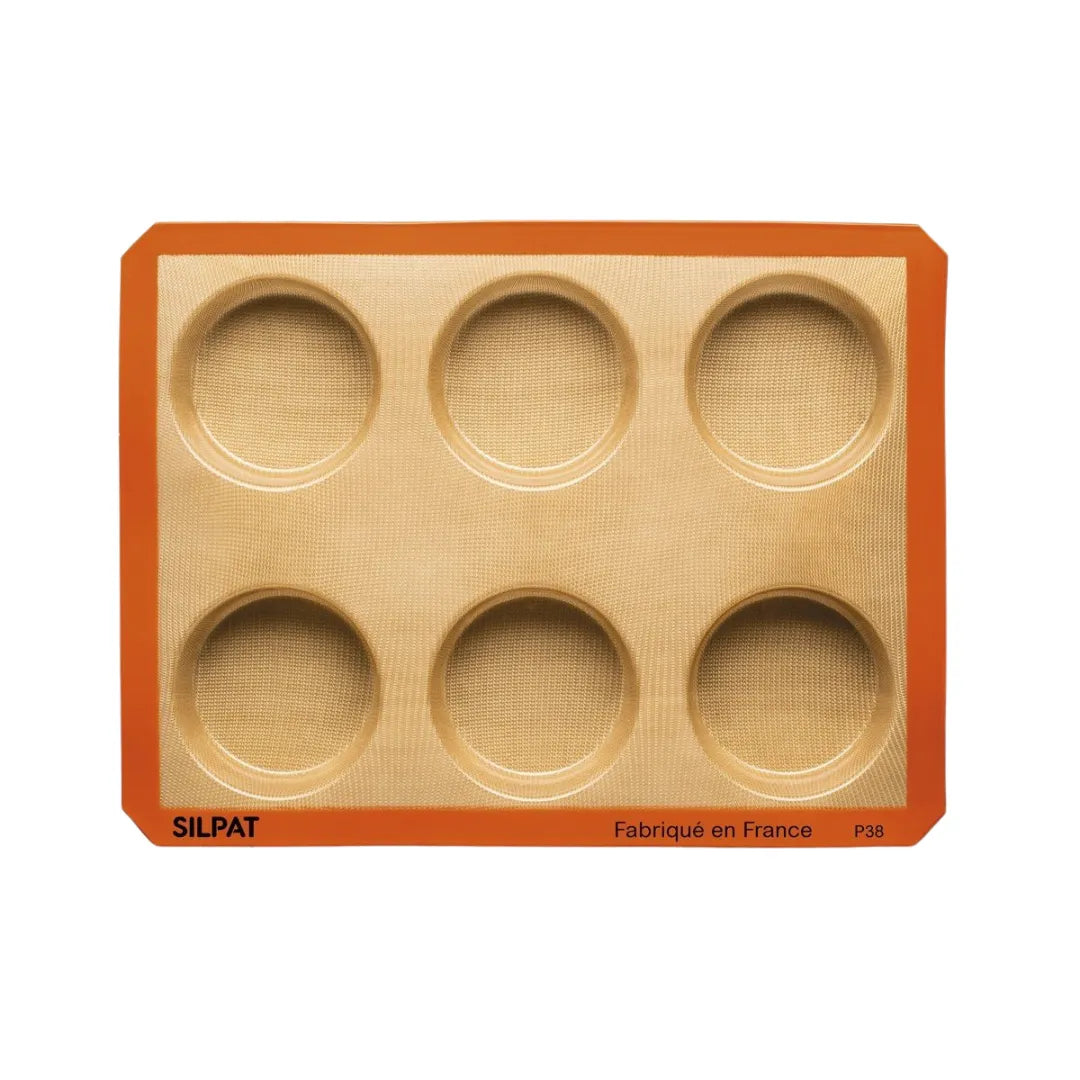 Silpat 6 Hole Large Round Mold