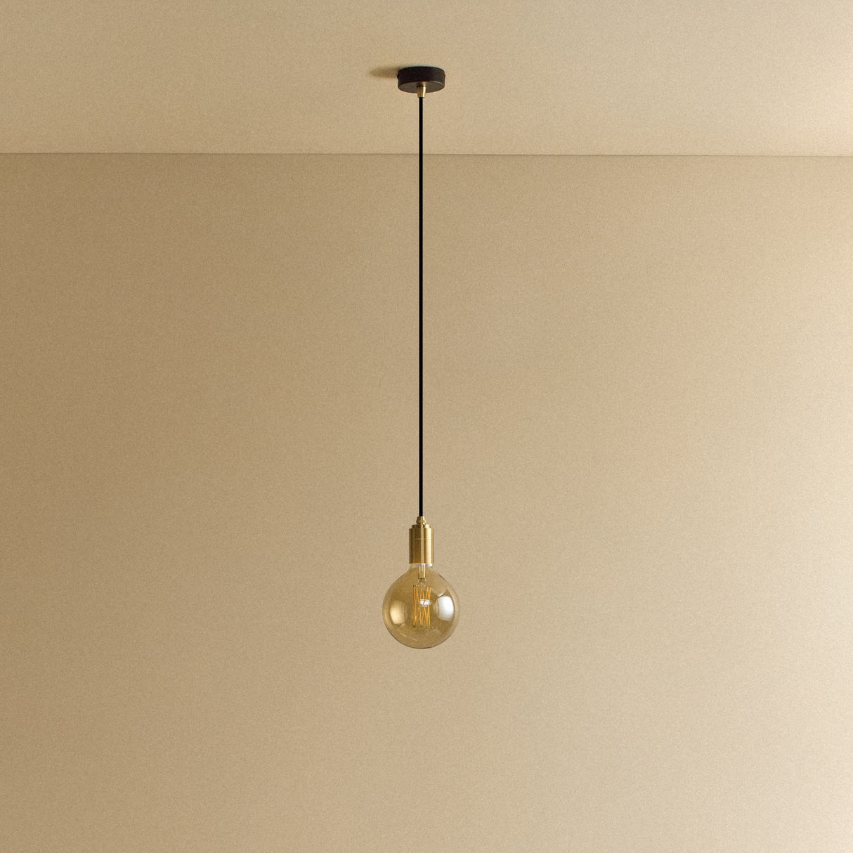 Gaia Pendant Light in Brass