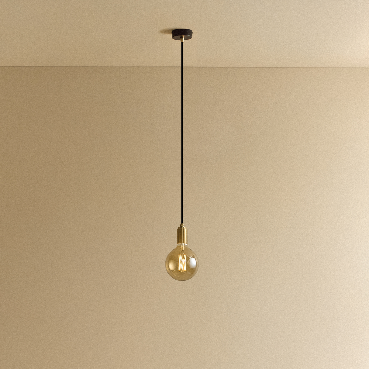 Gaia Pendant Light in Brass