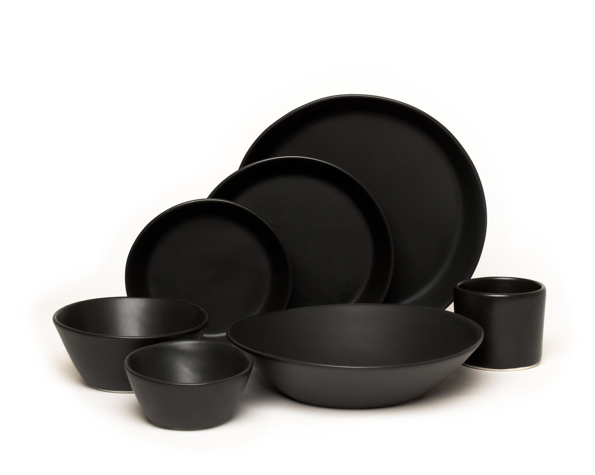 7 Piece Skali Coupe Dinner Setting