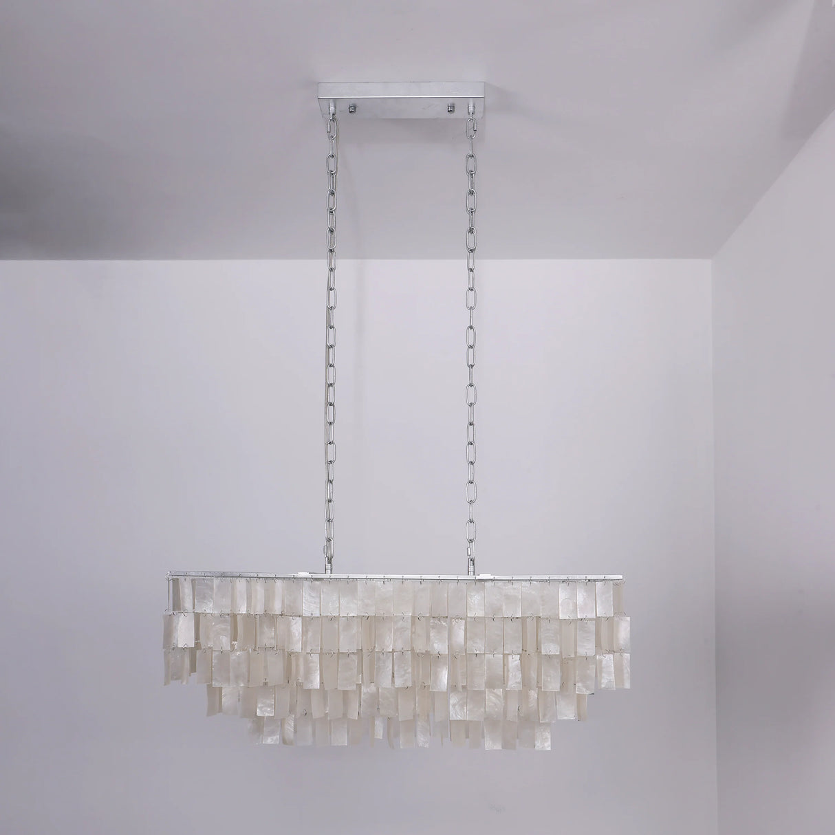 Skye Rectangular Tiered Chandelier