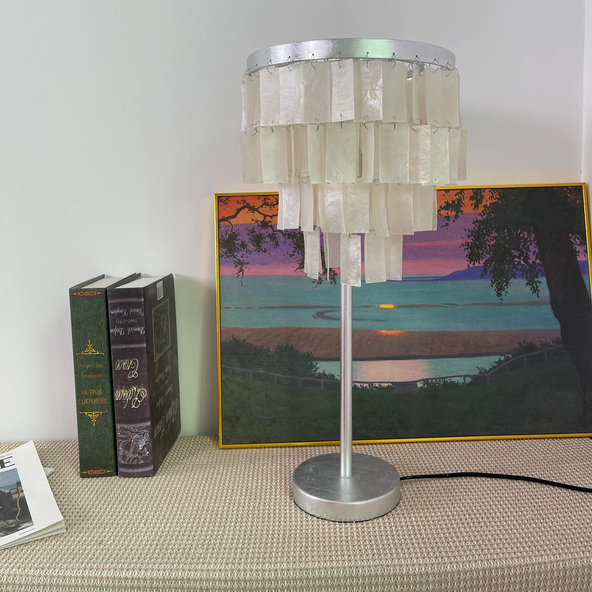 Skye Tiered Shell Table Lamp