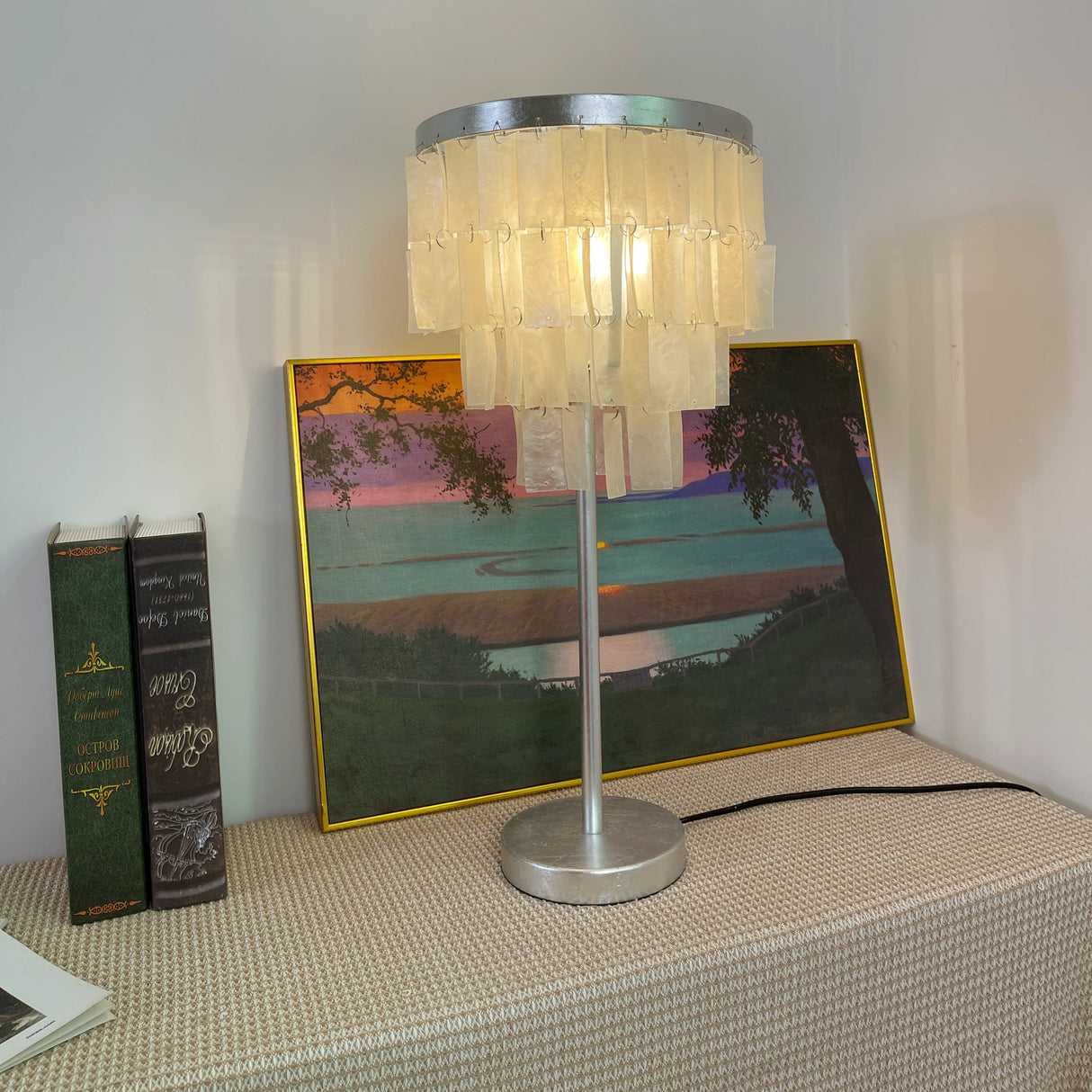 Skye Tiered Shell Table Lamp