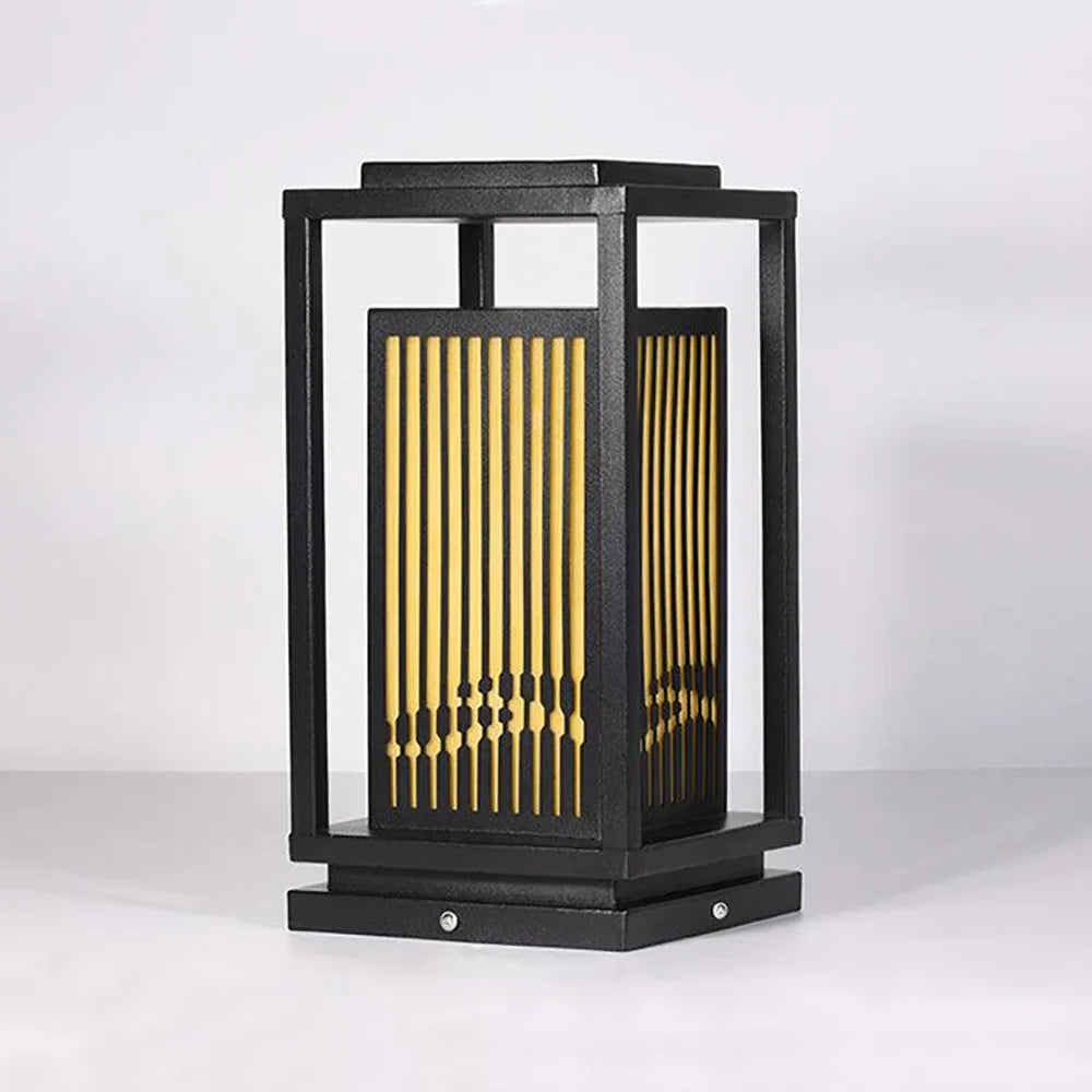 Square Modern Cage Outdoor Light