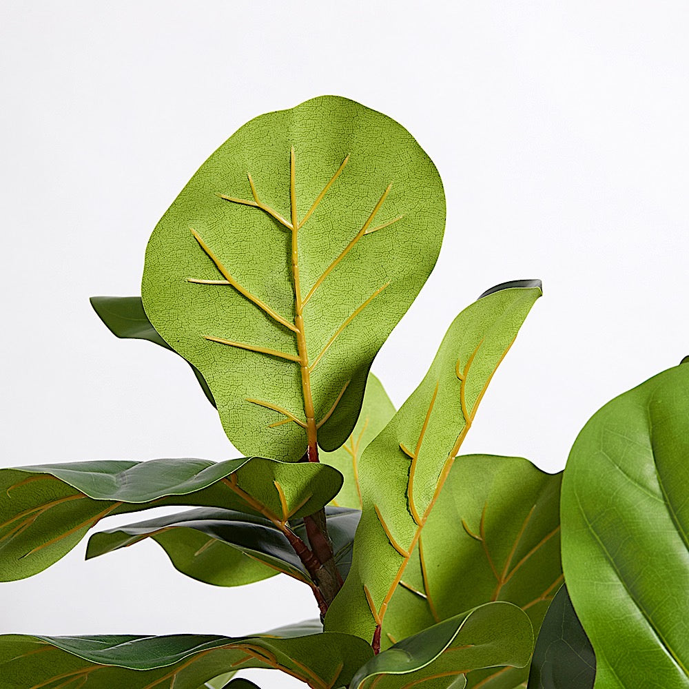 Artificial Fiddle Leaf Fig Tree with Artisan Planter