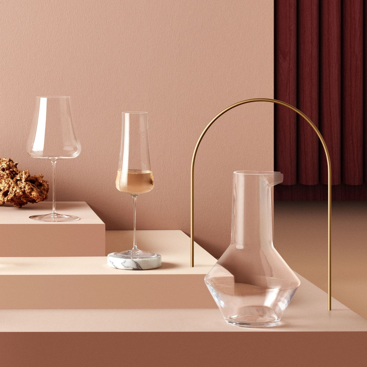 Stem Zero Volcano Champagne Glass