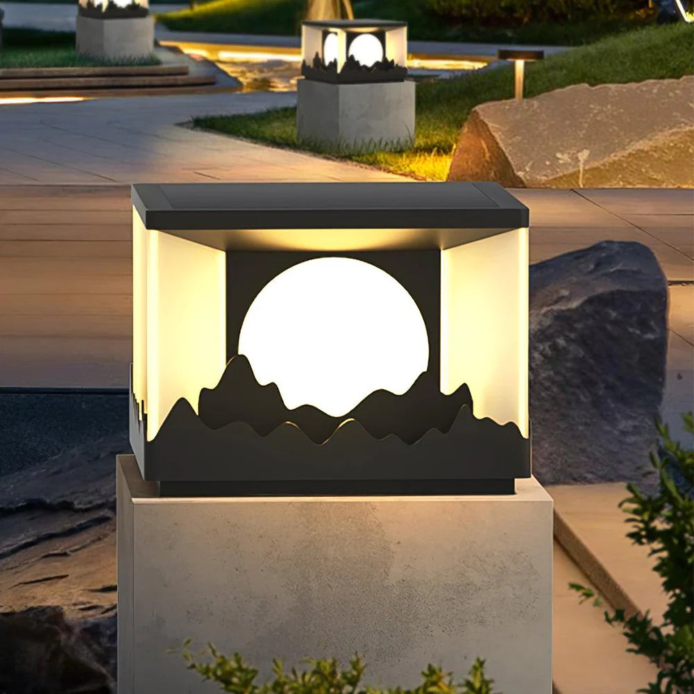 Sunrise Acrylic Garden Outdoor Light