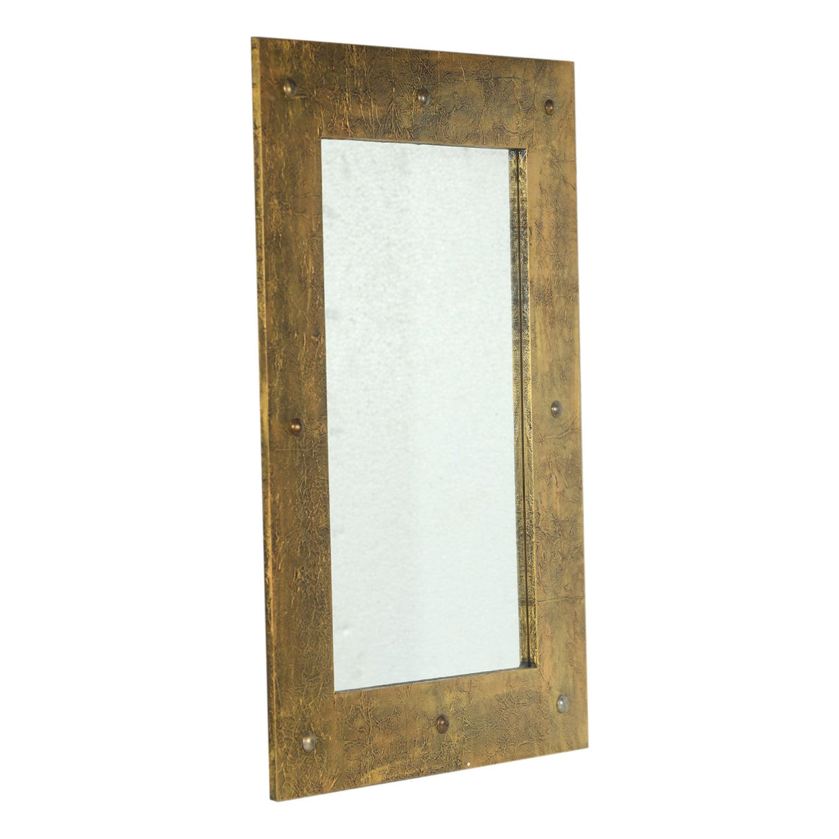Farmhouse Style Distressed Solid Wood Vanity Mirror