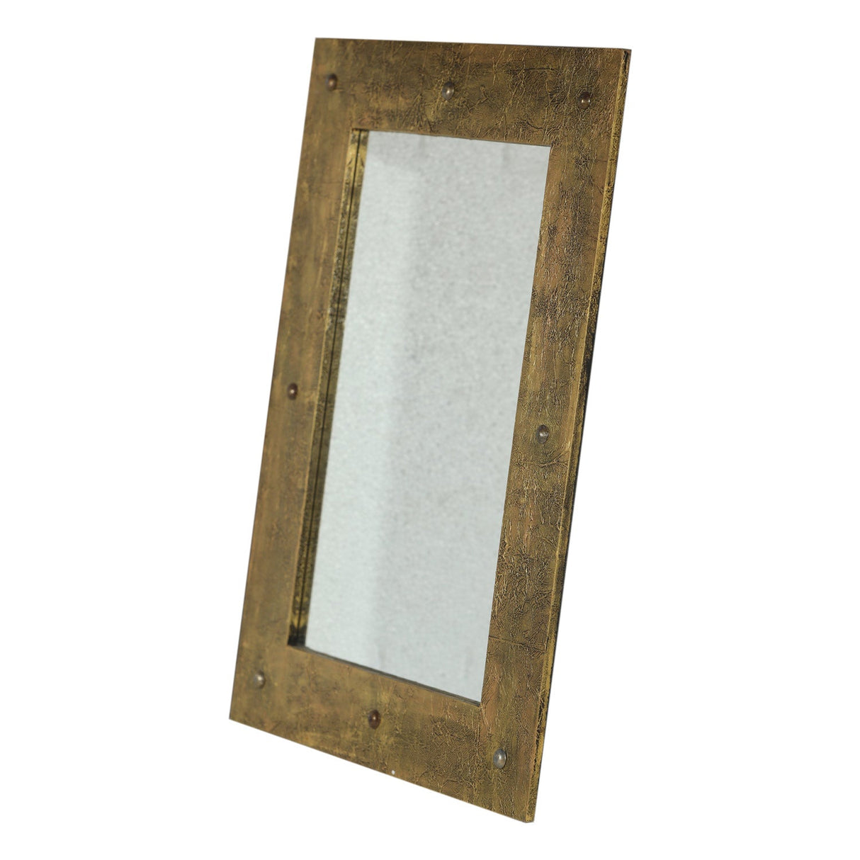 Farmhouse Style Distressed Solid Wood Vanity Mirror