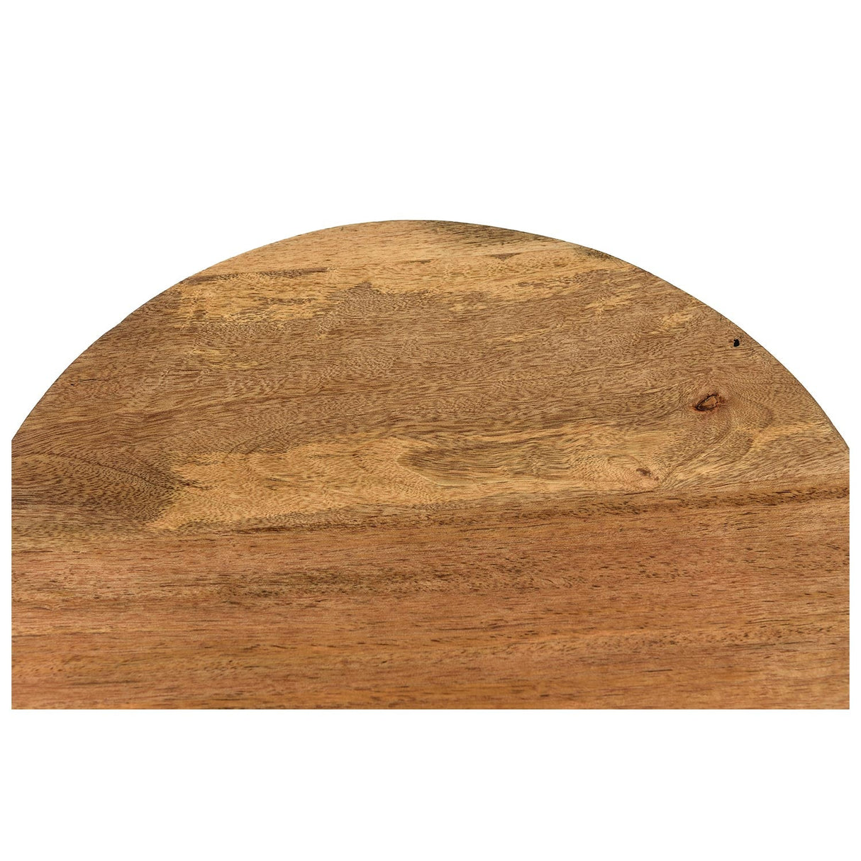 Farmhouse Style Woven Rope And Wood Round End Table