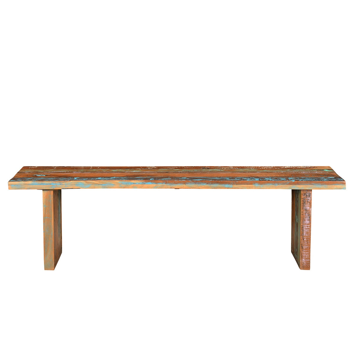Farmhouse Style Reclaimed Wood 60 in. Long Bench