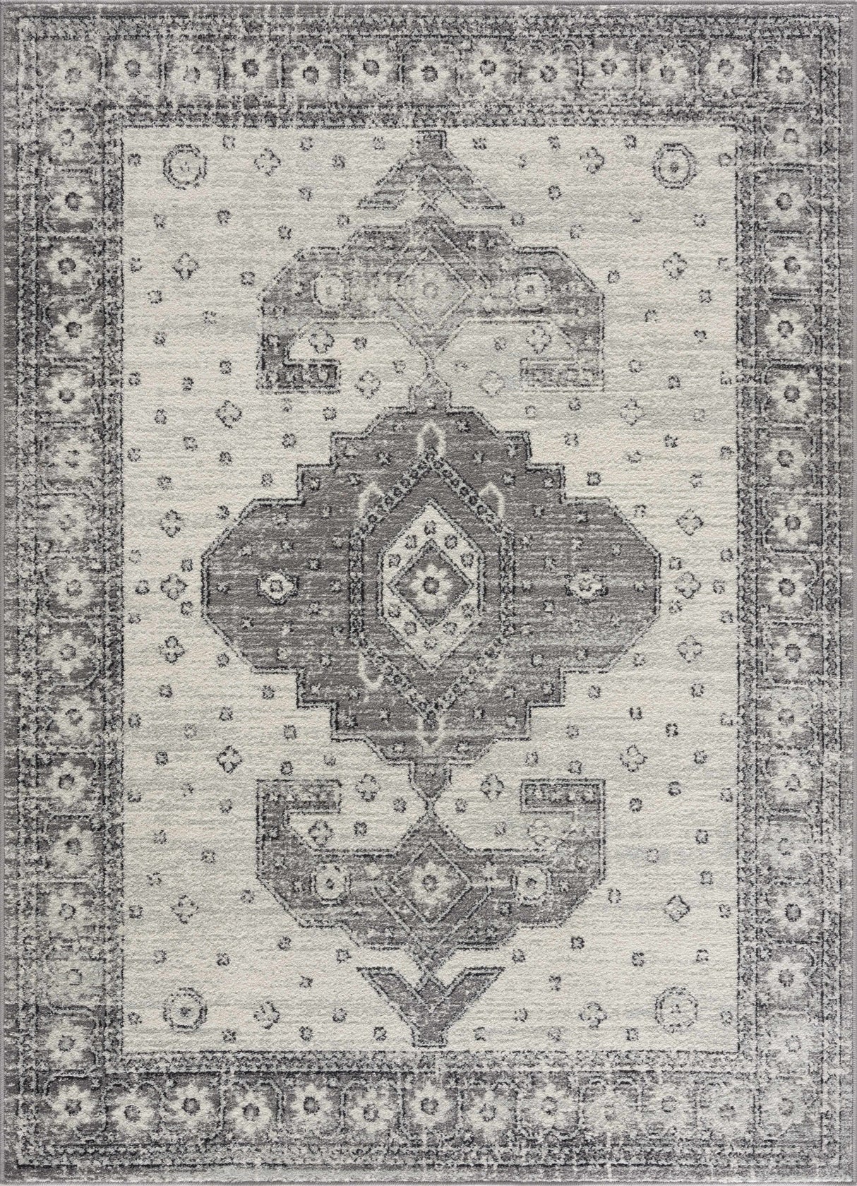 Marash 4605 Gray Area Carpet - Clearance