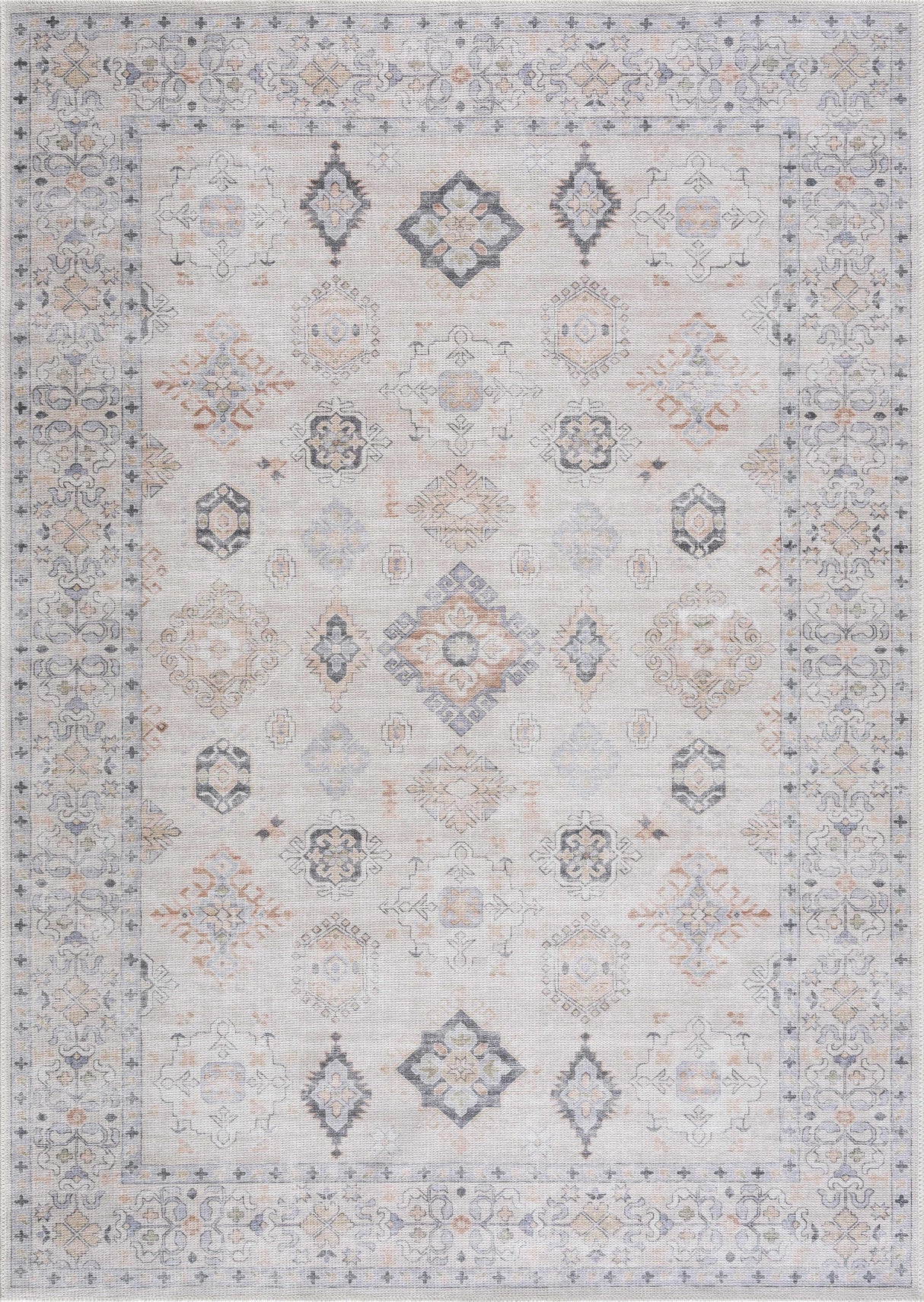 Beige Beckett Washable Rug - Promo
