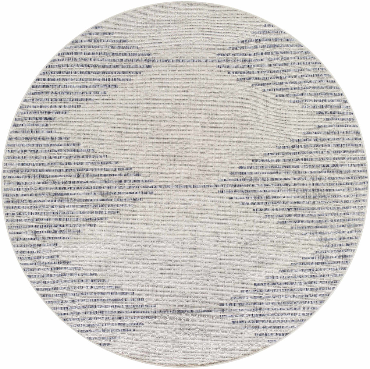 Stephan Gray & Blue Outdoor Rug