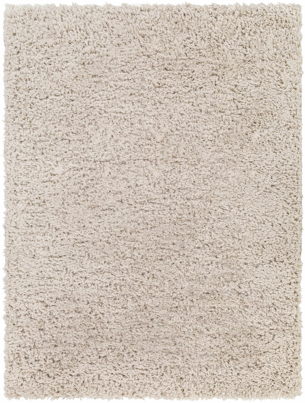 Siari Solid Oatmeal Shag Rug