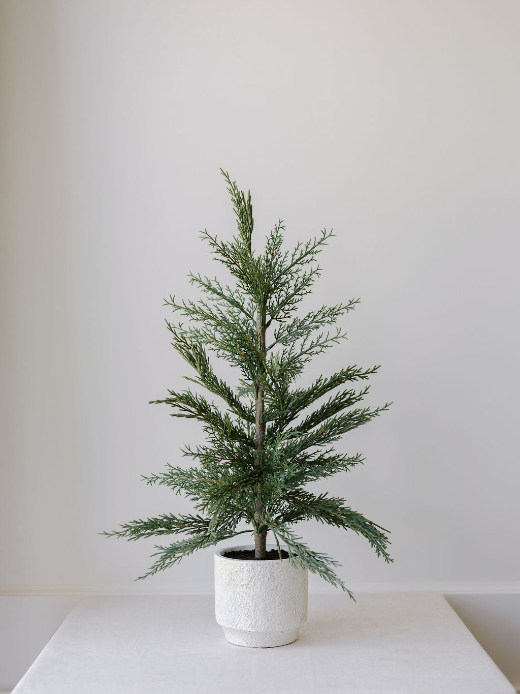 24" / 2’ Artificial Evergreen Cedar Tree Set