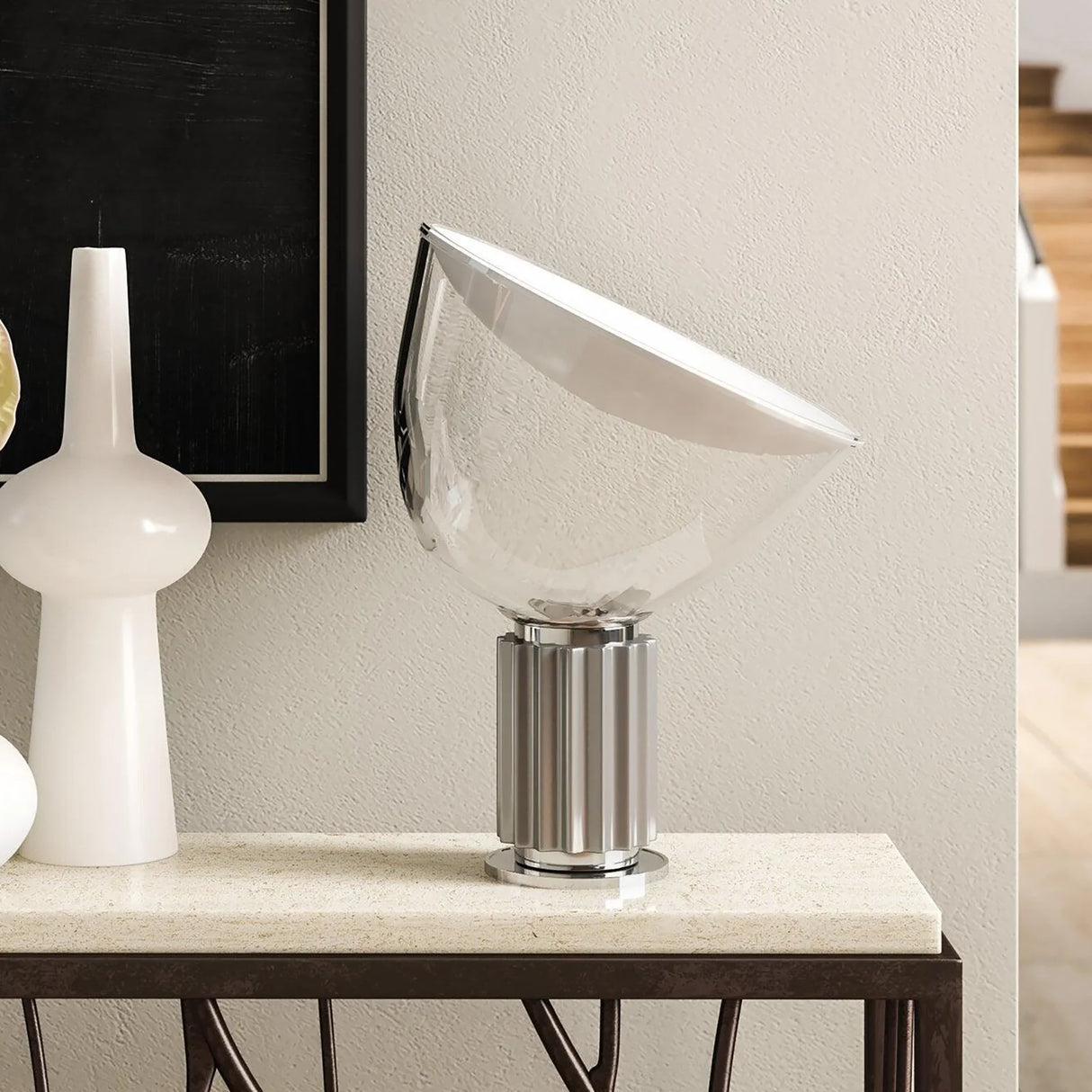 Taccia Glass Table Lamp