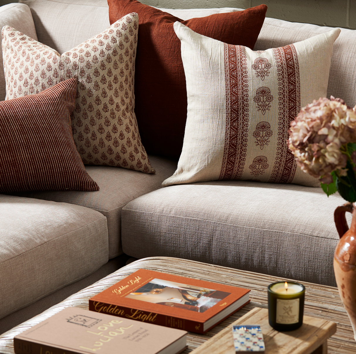 Sylvie Pillow 22" x 22"