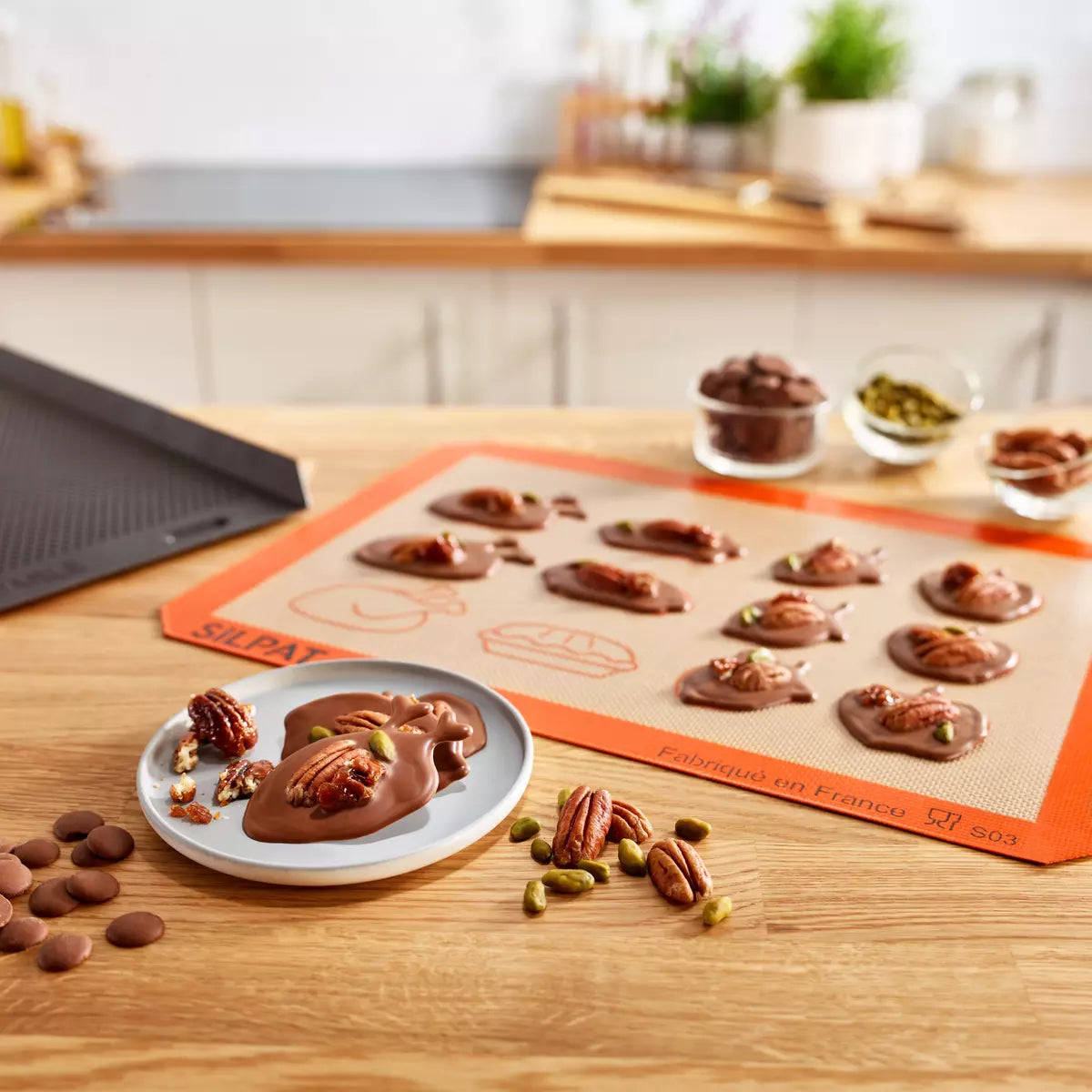 Silpat Thanksgiving Half Size Baking Mat - Limited Edition