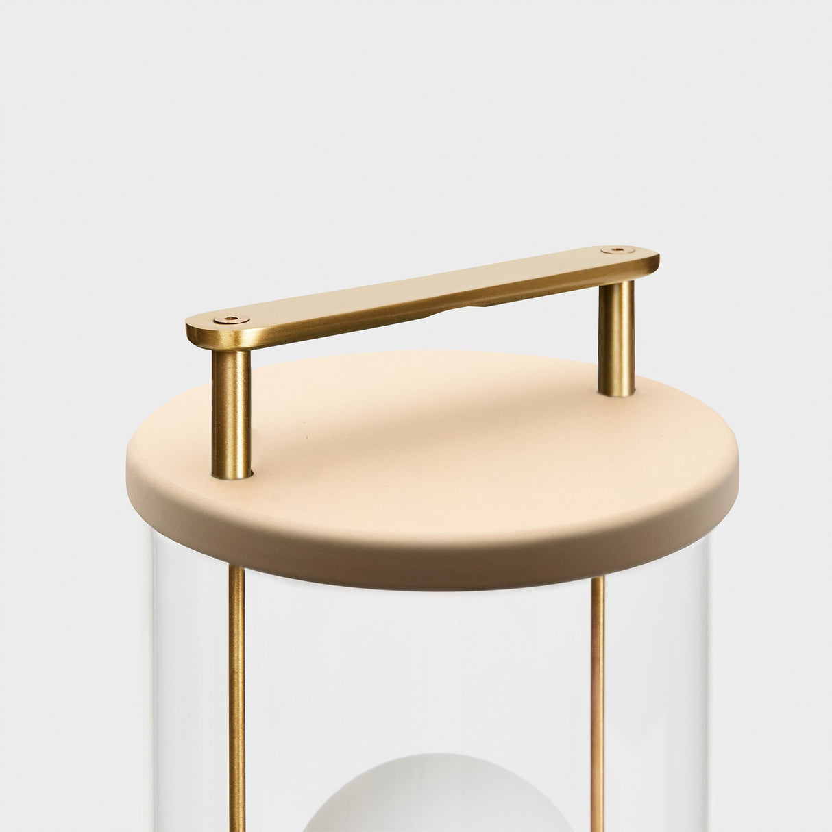The Muse 1.0 Portable Lamp in Setting Plaster Pink