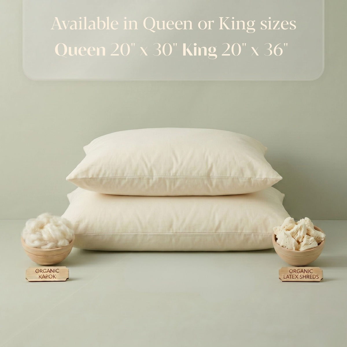 Kloud Pillow (Latex/Kapok)