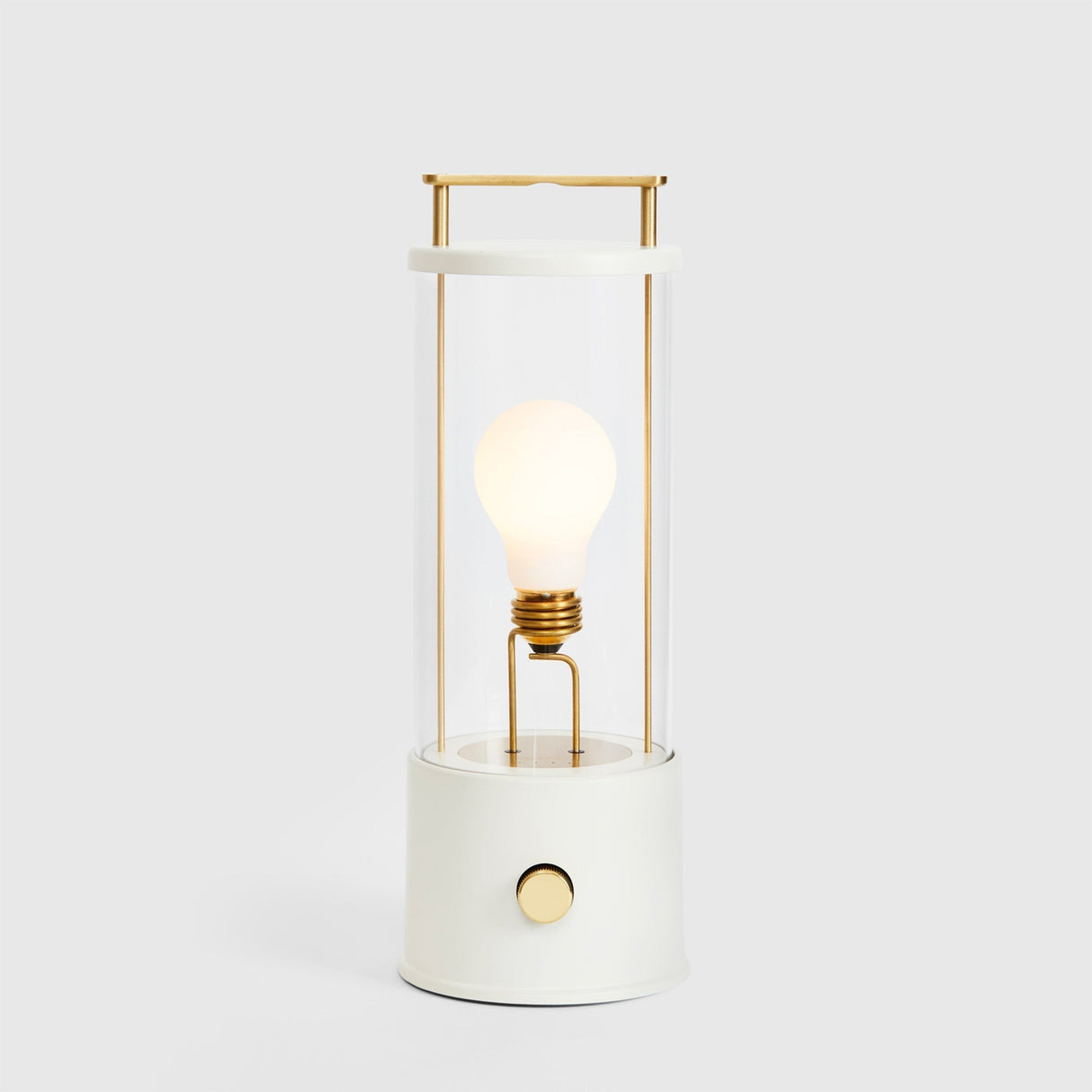 The Muse 1.0 Portable Lamp in Candlenut White