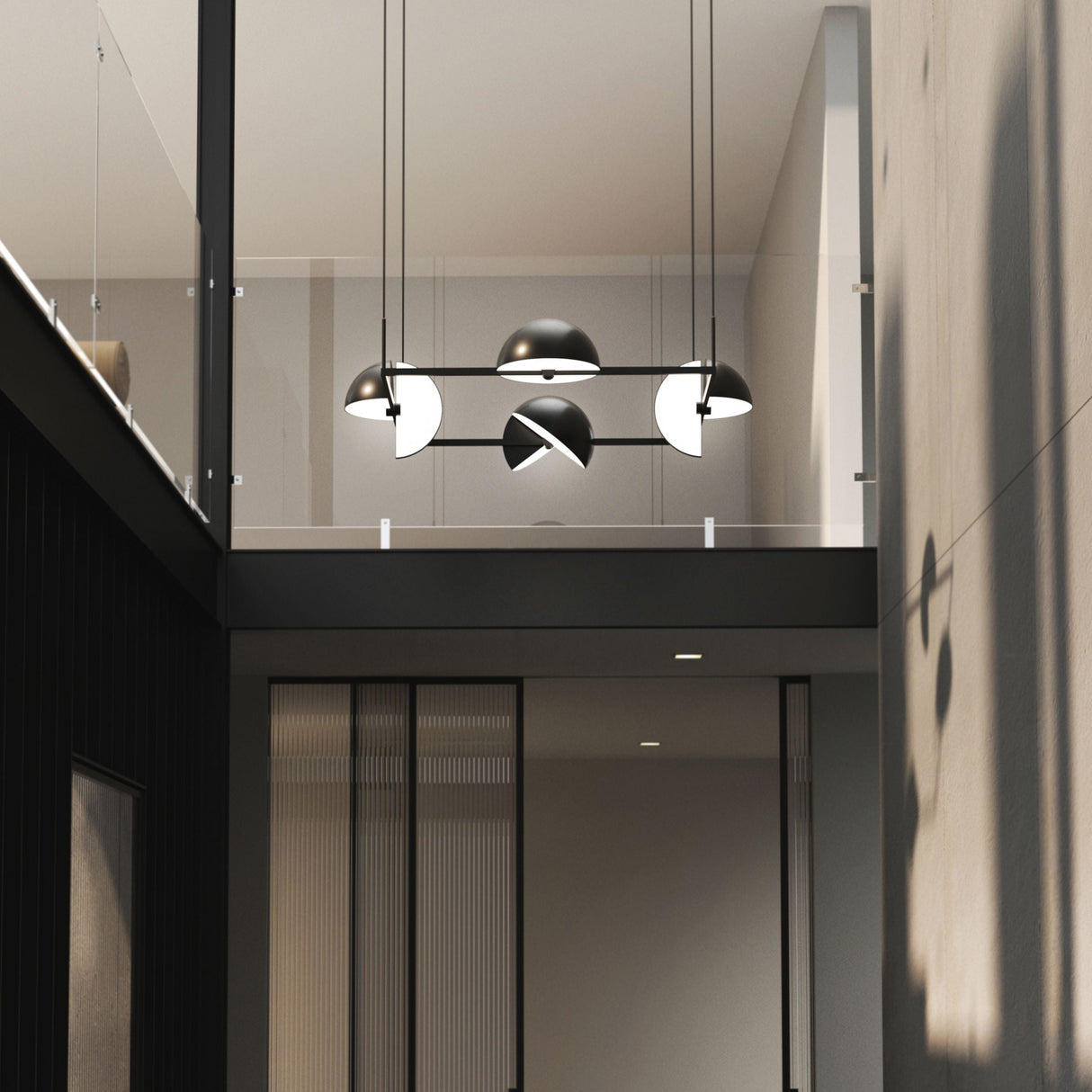 Trapeze Quartette Pendel Pendant Lamp