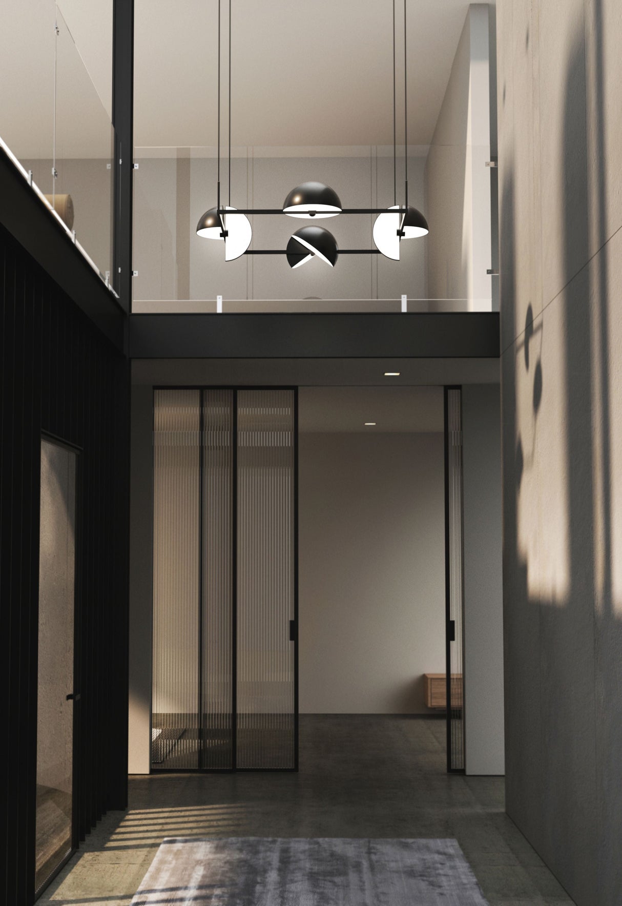 Trapeze Quartette Pendel Pendant Lamp